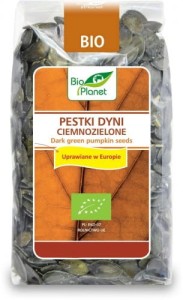 PESTKI DYNI CIEMNOZIELONE (UPRAWIANE W EUROPIE) BIO 350 g - BIO PLANET