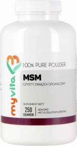 MSM - organiczny związek siarki proszek 250g MyVita