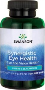 Luteina & Zeaksantyna Lutein & Zeaxanthin 60 kapsułek SWANSON