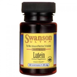 Luteina Lutein 20mg 60 kapsułek SWANSON