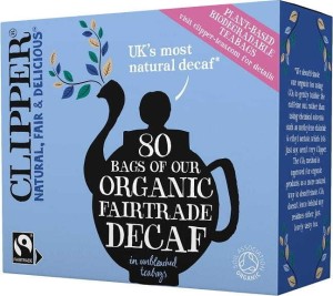 HERBATA CZARNA BEZKOFEINOWA FAIR TRADE BIO 232 g (80 x 2,9 g) - CLIPPER