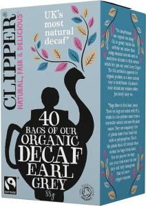 HERBATA EARL GREY BEZKOFEINOWA FAIR TRADE BIO 88 g (40 x 2,2 g) - CLIPPER