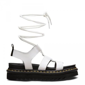 Sandały Dr. Martens NARTILLA HYDRO White Leather 24641100