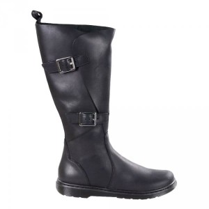 Kozaki Dr. Martens CAITE Black Noir Oily Illusion 21227001