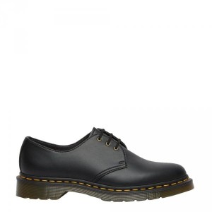 Półbuty Dr. Martens 1461 VEGAN Black Felix Rub Off 14046001