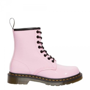 Buty Dr. Martens 1460 Pale Pink Patent Lamper 26425322