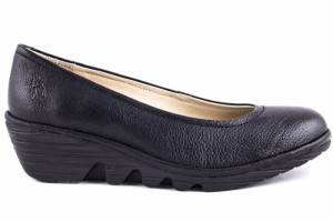Czółenka Fly London PUMP Black Mousse P500424018