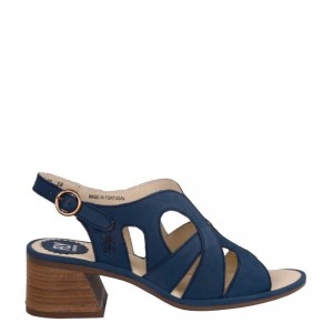 Sandały Fly London LARI 180 Blue Cupido P501180005