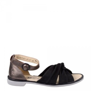 Sandały Fly London COFA167 Black Bronze Black Cupido Mousse Idra P501167000