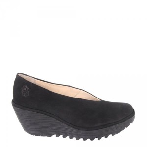 Czółenka Fly London YAZ Black Cupido P500025179