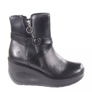 Botki Fly London JASO 080 Rug Black P501080000