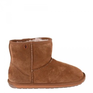 Buty Emu AUSTRALIA WALLABY MINI TEENS Chestnut Chataigne T10103 Ocieplane