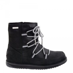 Buty Emu AUSTRALIA RUTLEDGE Black Noir W12040 WATER RESISTANT Ocieplane