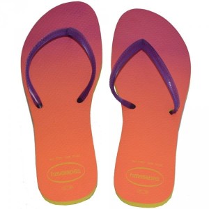 Klapki Havaianas FL SUNSET CF Yellow Purple