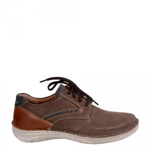 Półbuty Josef Seibel ANVERS 68 Brandy Multi Nubuk Kombi 4366821322