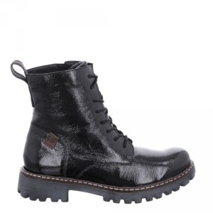 Botki Josef Seibel MARTA 02 Schwarz Naplack Kombi 85202VL50100