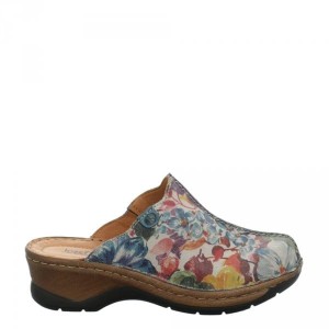 Klapki Josef Seibel CATALONIA 51 Graphit Print Mate/Kombi 56551855760