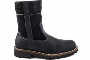 Kozaki Josef Seibel CHANCE Schwarz Crazy Horse/Kombi 21927LA86600 Ocieplane