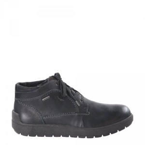 Półbuty Josef Seibel RUDI 33 Schwarz Marnello Kombi 11756JE137100 Ocieplane TopDryTEX