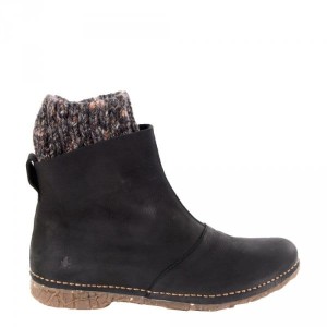 Botki El Naturalista N5462 ANGKOR Black Pleasant OCIEPLANE