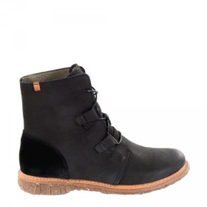Botki El Naturalista N5470 ANGKOR Black Pleasant