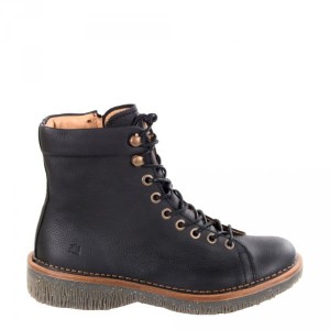 Botki El Naturalista N5572 VULCANO Black Soft Grain