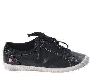 Półbuty Softinos ISLA Black Smooth Le P900154535