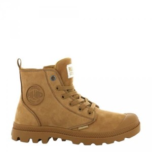 Buty Palladium PAMPA HI ZIP NUBUCK Amber Gold 96440717