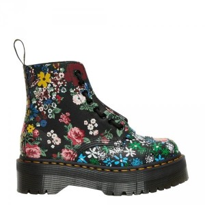Buty Dr. Martens SINCLAIR Bex Floral Mash up Black Backhand 27128001
