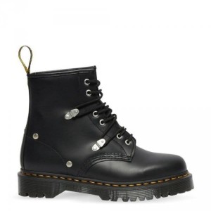 Buty Dr. Martens 1460 BEX STUD Black Fine Haircell 26959001