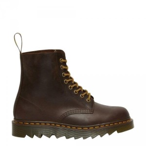 Buty Dr. Martens 1460 PASCAL ZIGGY Dark Brown Crazy Horse 26924207
