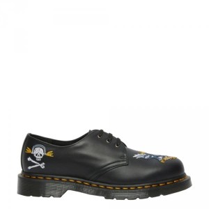 Półbuty Dr. Martens 1461 Souvenir Black Nappa 26932001