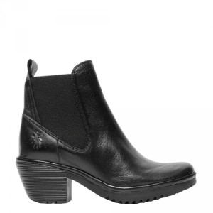 Botki Fly London WASP 243 Black Mousse P501243013