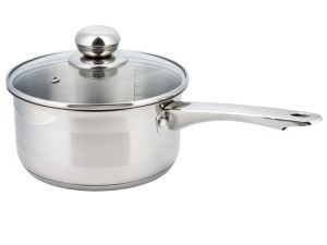 Rondel stalowy Kinghoff KH 4322 1.0 L 18/10 z pokrywką INDUKCJA