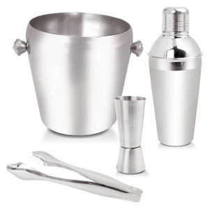 Shaker zestaw barowy KingHoff KH 1390 akcesoria do drinków szampana