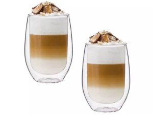 Szklanki termiczne do kawy latte Tadar Sublime 350 ml zestaw 2 sztuki