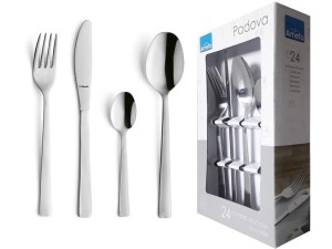 Zestaw sztućców dla 6 osób Padova 1561 Amefa 24 sztuki w pudełku 18/0