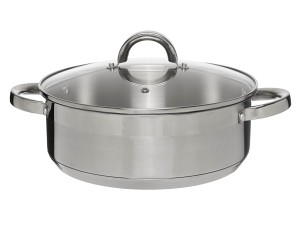Garnek Klausberg KB 7173 Gaz Indukcja 4.6 L stalowy z pokrywką