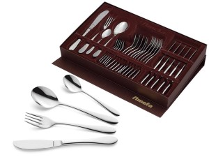 Sztućce do restauracji Amefa Chopin 8420, ślubne 24 sztuki w pudełku na prezent ślubny