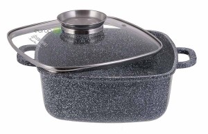 Garnek Marmurowy Edenberg EB 8016 Brytfanna 5.5L INDUKCJA 26 cm