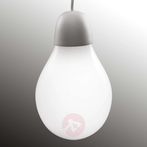 Lampa wisząca LED Plum z kloszem Bohemia