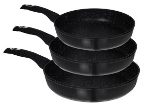 Patelnia Edenberg EB 1731 3 Ceramiczna Indukcja Granitowa WYBÓR