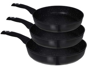 Zestaw 3 patelni granitowych Edenberg EB 1731 indukcja 20/24/28 cm