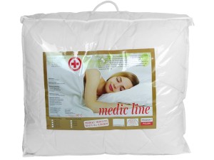 Kołdra 200x220 całoroczna antyalergiczna mikrofibra Medicline w walizce