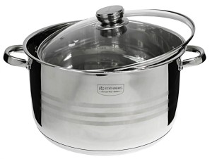 Garnek Edenberg EB 3020 zestaw 12 L gotowania GAZ INDUKCJA