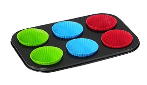 Forma Kinghoff KH 4187 MUFFINEK babeczek MUFFINKI ciastek x6