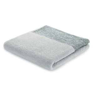 Ręcznik szary kąpielowy 50x90 bawełniany Aria chłonny