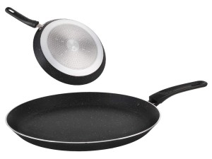 Patelnia Kinghoff KH 1128 / 6029 Granitowa do Naleśników 28 cm Indukcyjna