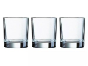 Szklanki do whisky Luminarc Islande zestaw 3 szklanek 380 ml