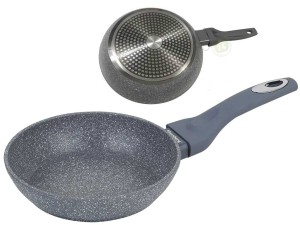 Patelnia granitowa Klausberg KB 7306 indukcja szara 18 cm